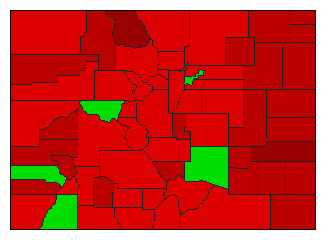 2006 Colorado County Map of General Election Results for Referendum