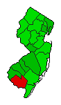2007 New Jersey County Map of General Election Results for Referendum