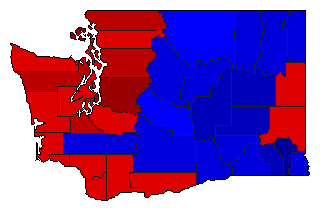 2008 Washington County Map of General Election Results for Comptroller General