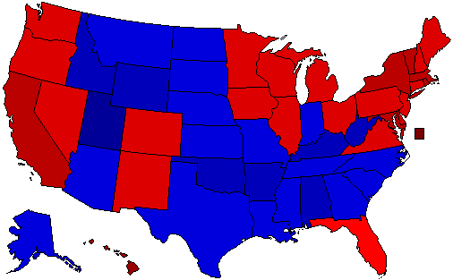 2012  County Map of General Election Results for President