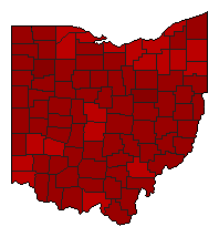 2012 Ohio County Map of General Election Results for Referendum