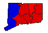 2014 Connecticut County Map of General Election Results for Comptroller General