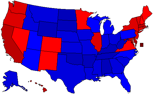 2016  County Map of General Election Results for President