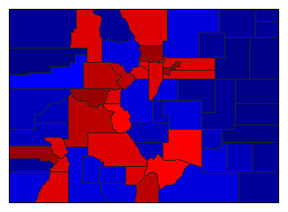 2018 Colorado County Map of General Election Results for Attorney General