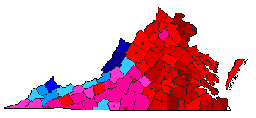 Virginia Swing Map