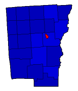 2016 County Township Map